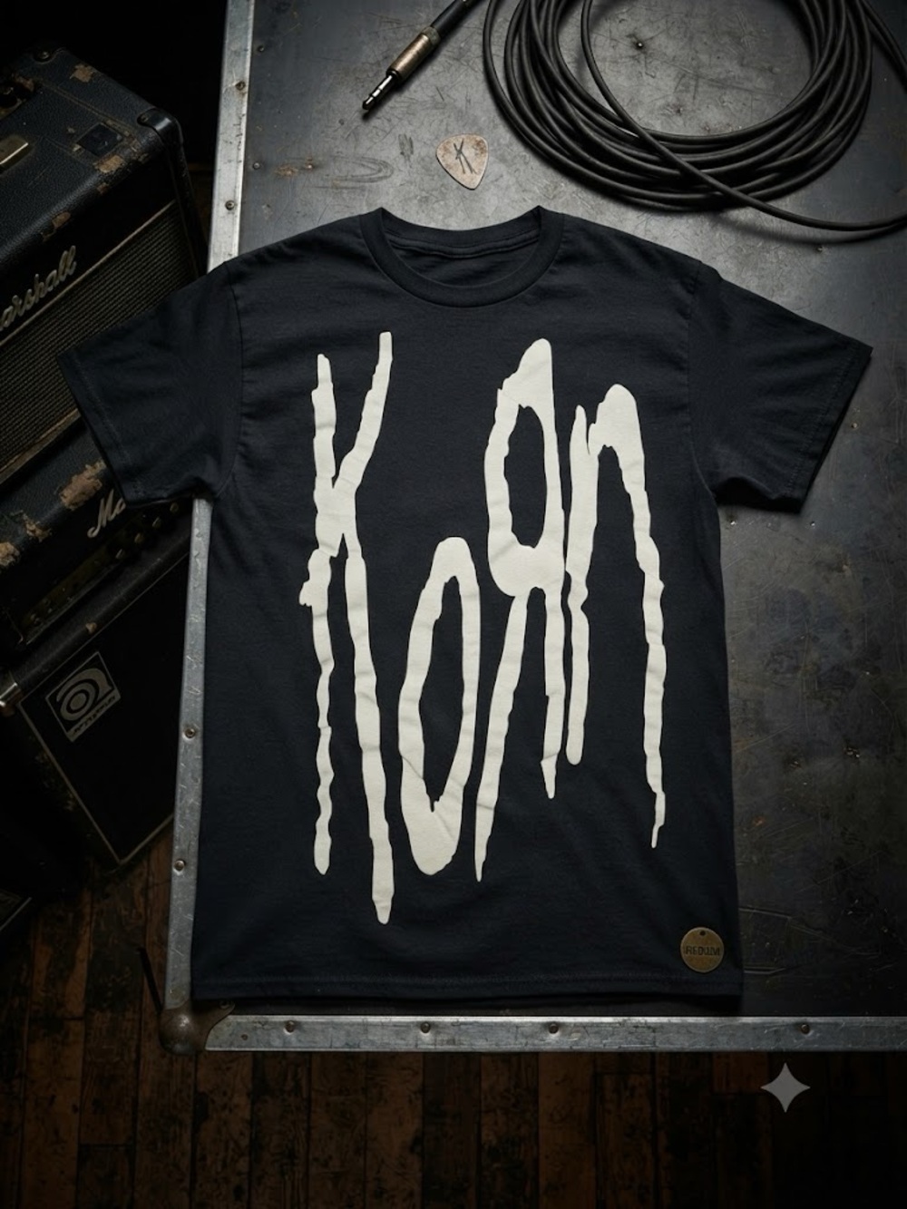 Oversized Korn Graphic - Size Medium - Good Condition